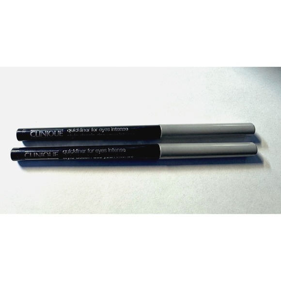 Clinique QUICKLINER for Eyes Intense 01 INTENSE Black - Travel‎ Size LOT of 2 - Picture 1 of 2